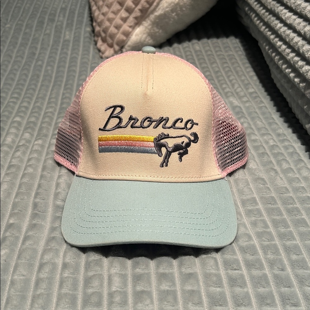 Bronco trucker hat